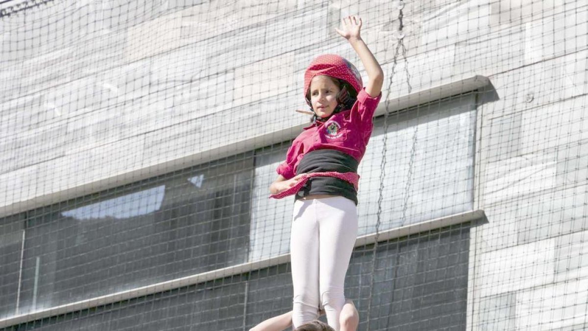 Els castellers d'Andorra celebren la implicació dels comuns en les diades anuals