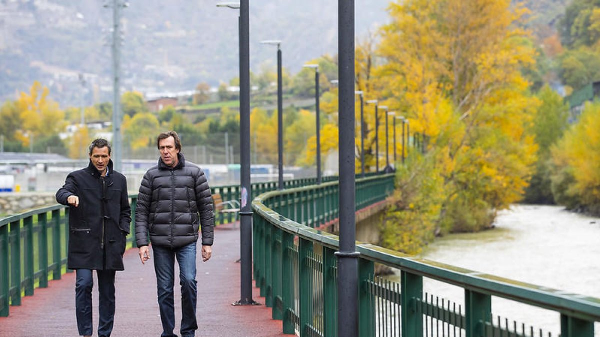 Andorra la Vella senyalitza el recorregut esportiu urbà