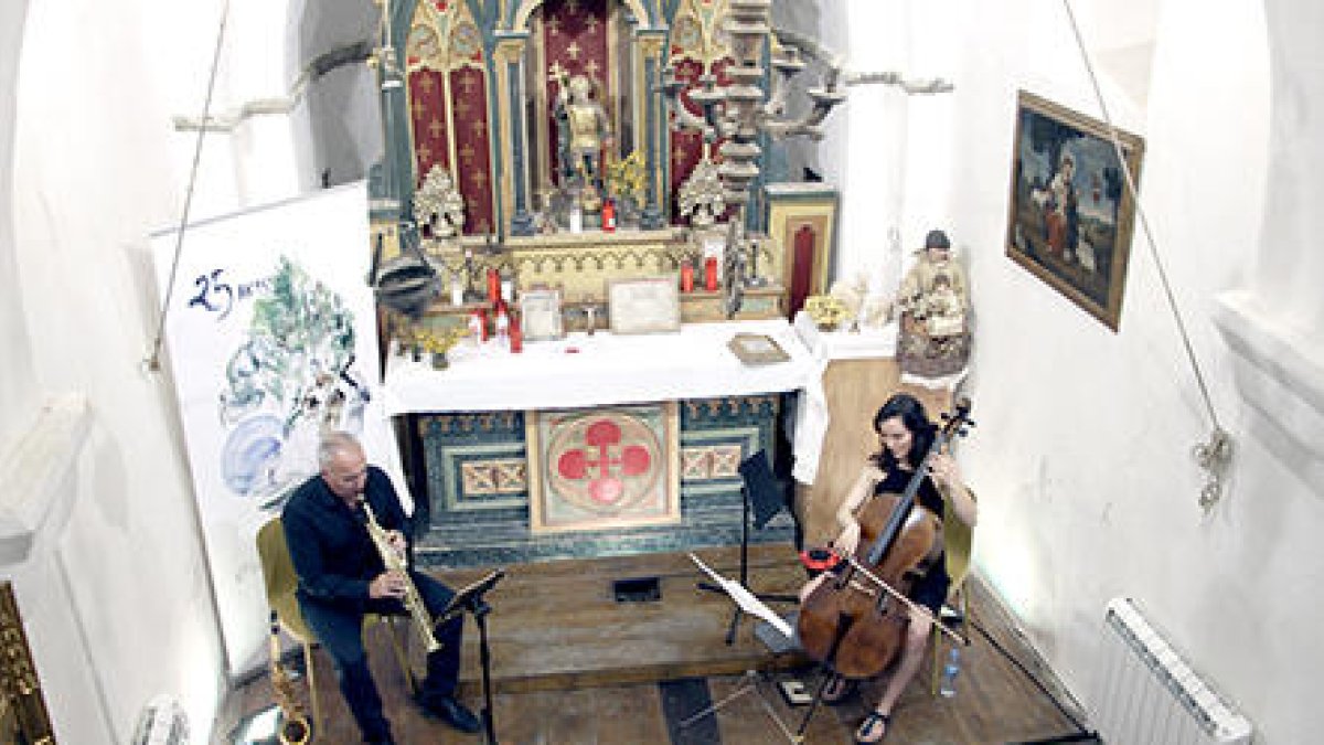 Concert de l'ONCA a l'església de Canillo