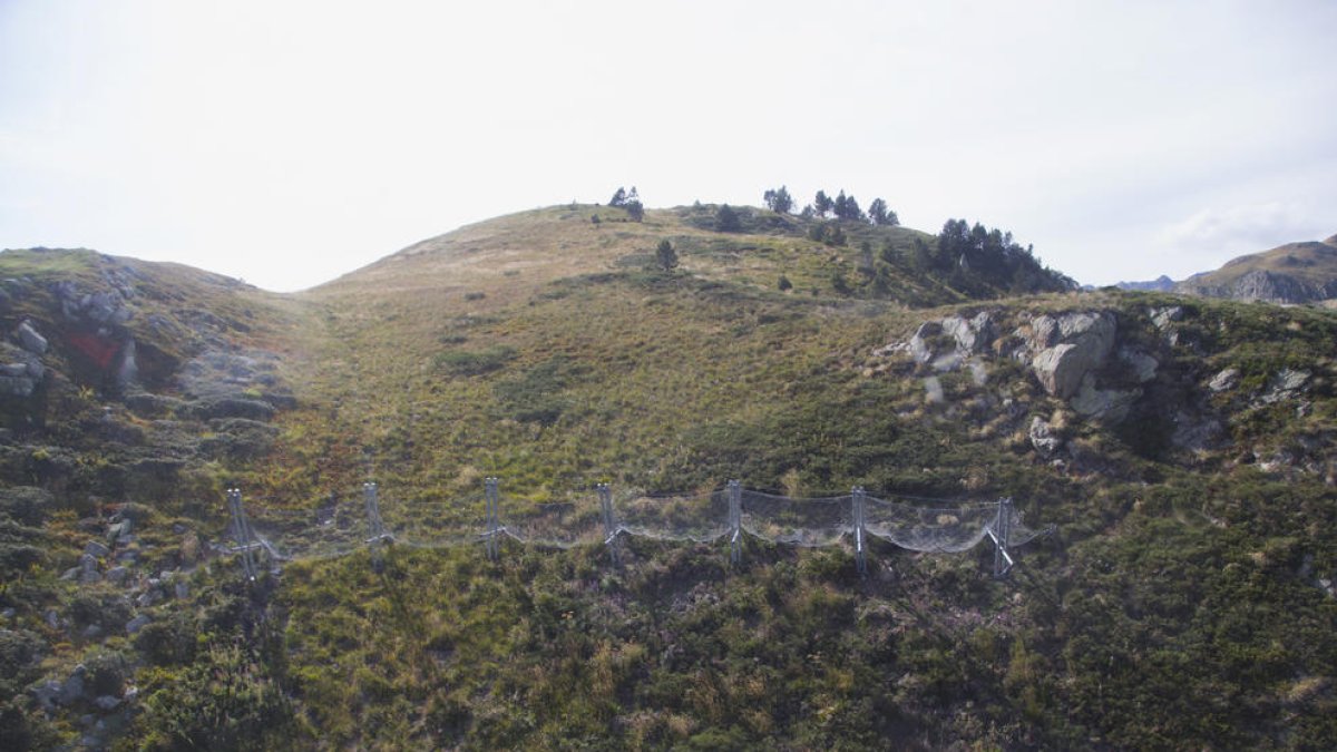 Inversió de més de 4 milions per reduir el risc d'allaus a l'RN20