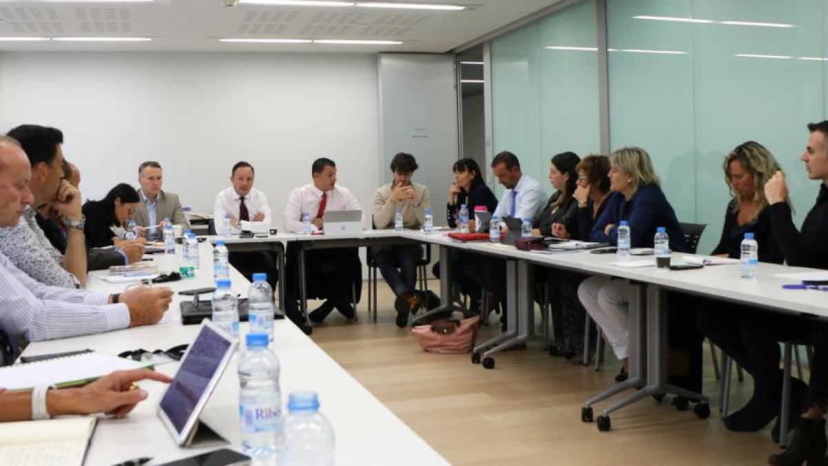 Reunió del Govern amb els consellers de la coalició