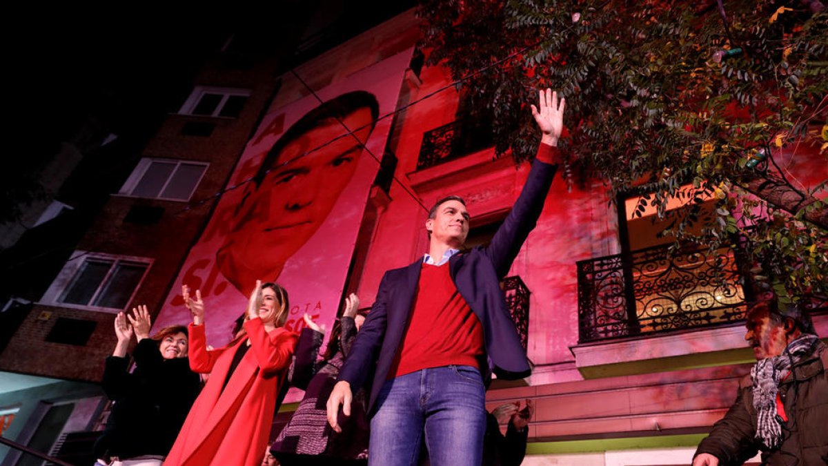 El PSOE guanya les eleccions i Vox es dispara