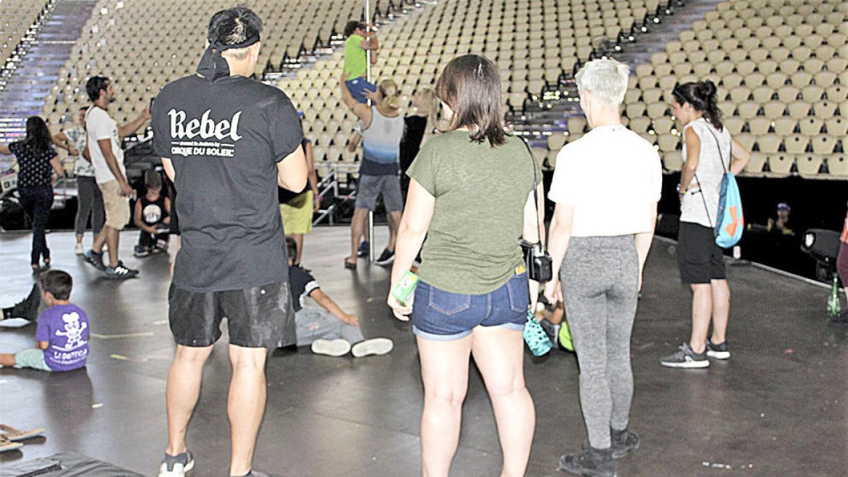 Taller del Cirque du Soleil als infants de la Gavernera