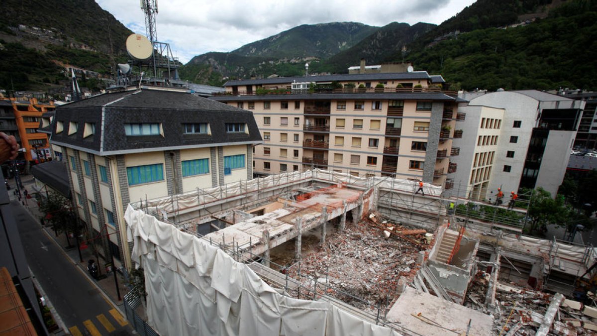 Andorra Telecom ocuparà el solar de l'antiga caserna de bombers