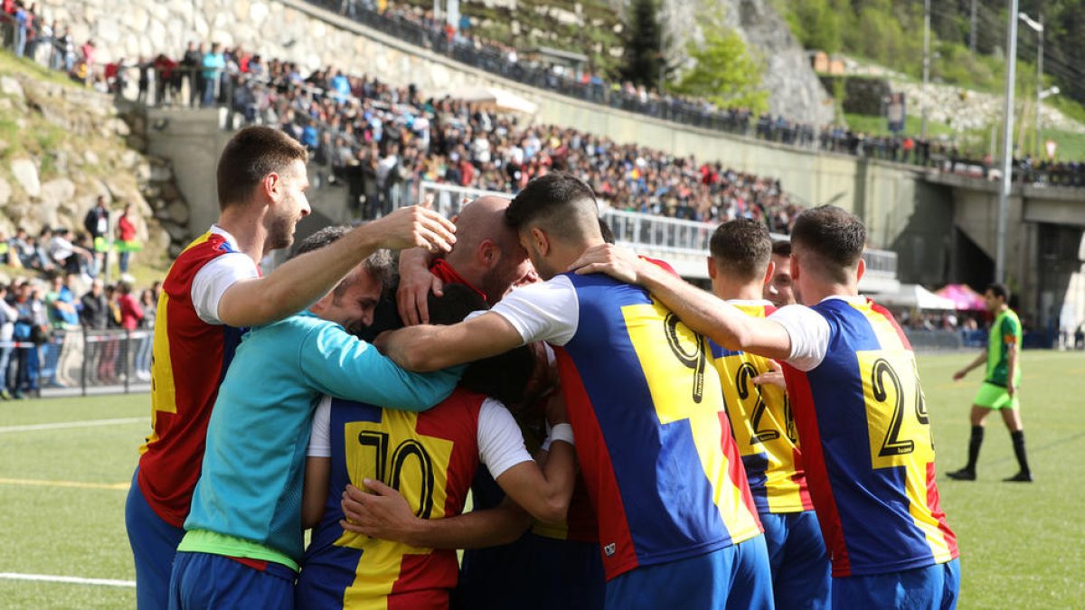 El final de lliga farà pujada per al FC Andorra