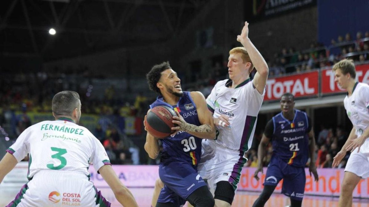 El MoraBanc suma el cinquè triomf a l'ACB contra l'Unicaja (89 a 73)