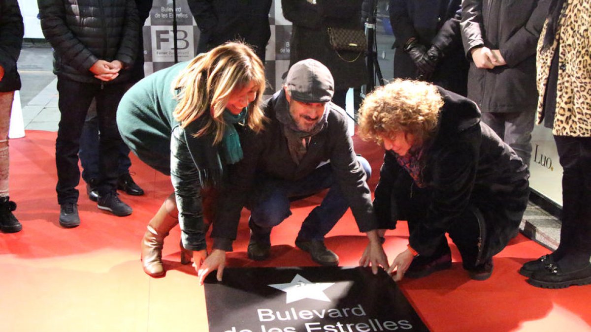 L'actor Marc Cartes ja té la seva estrella al Fener