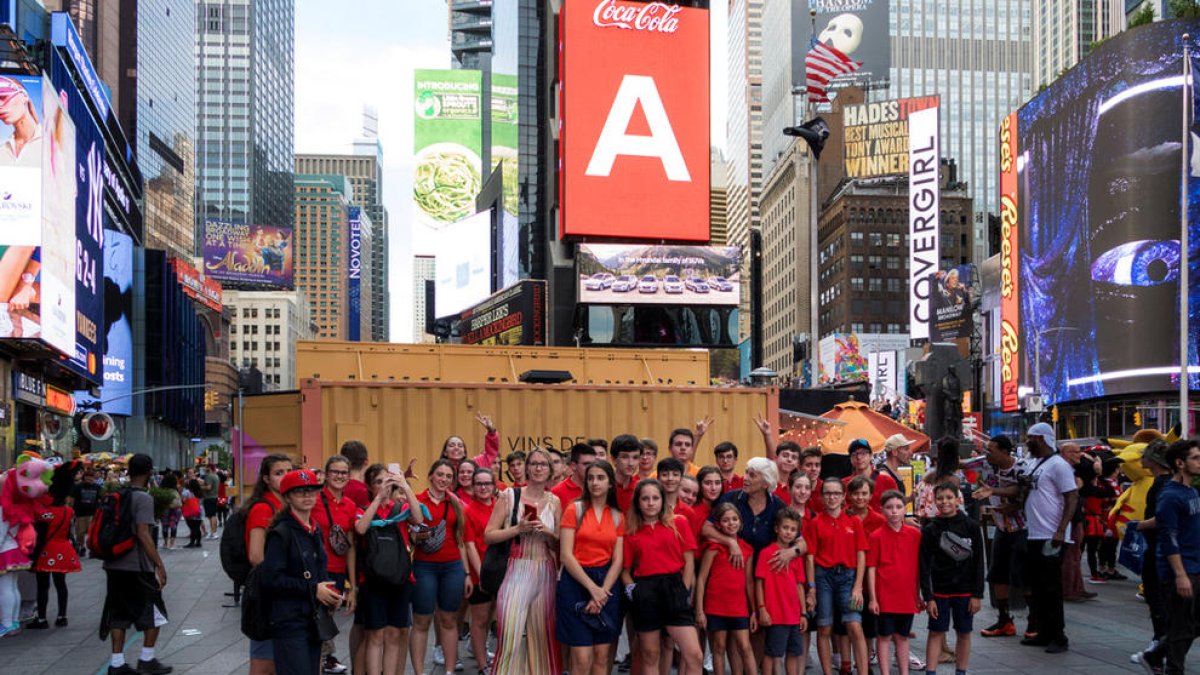 El Cor dels Petits Cantors, de gira a nova York