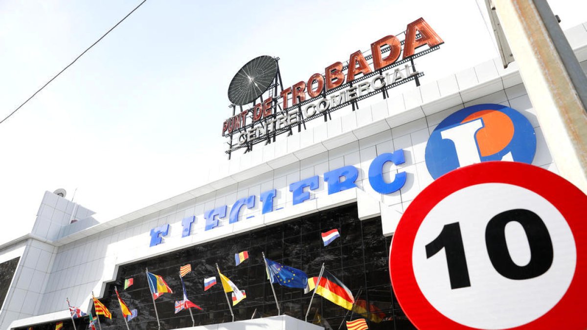 La rotonda al Punt de Trobada, en projecte