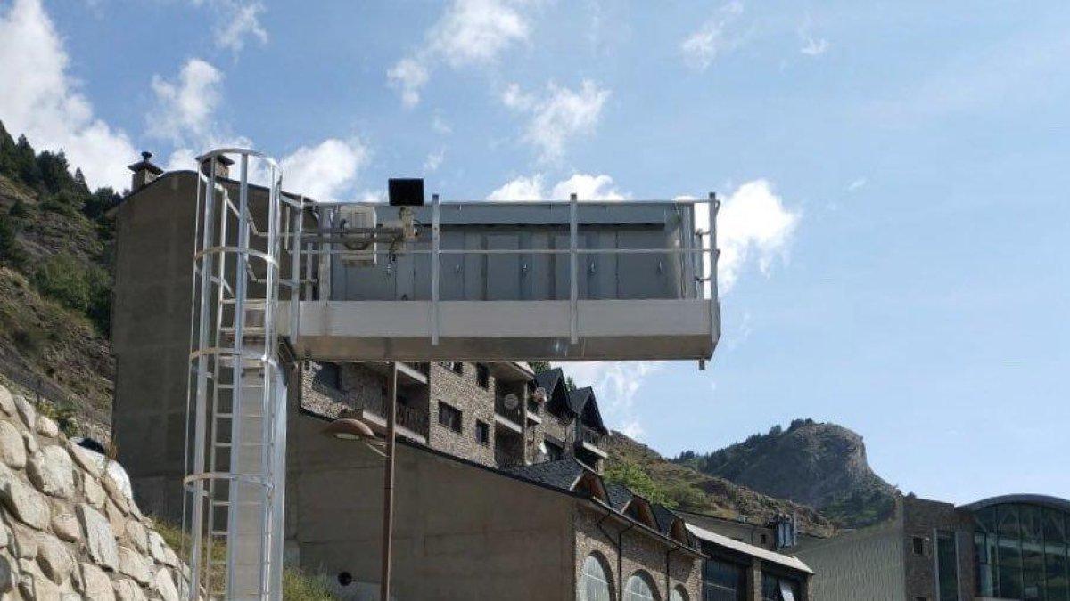 Nou radar de tram entre Canillo i Encamp