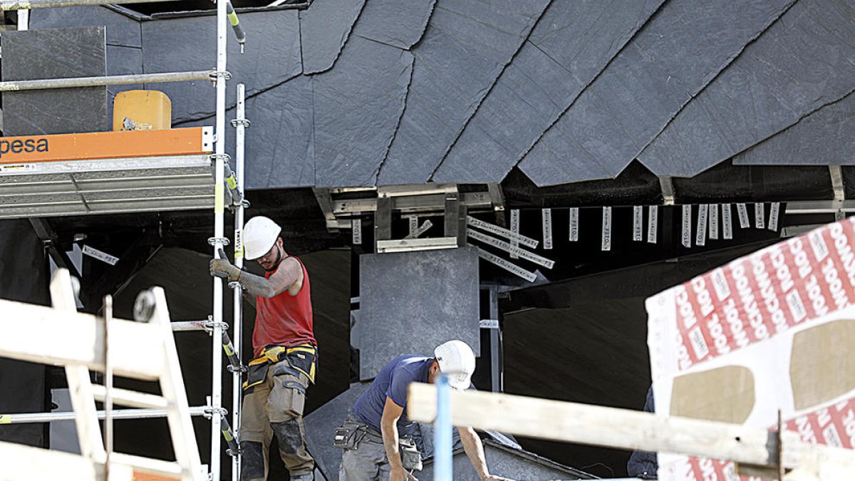 El sector de la construcció lidera l'economia durant el segon trimestre