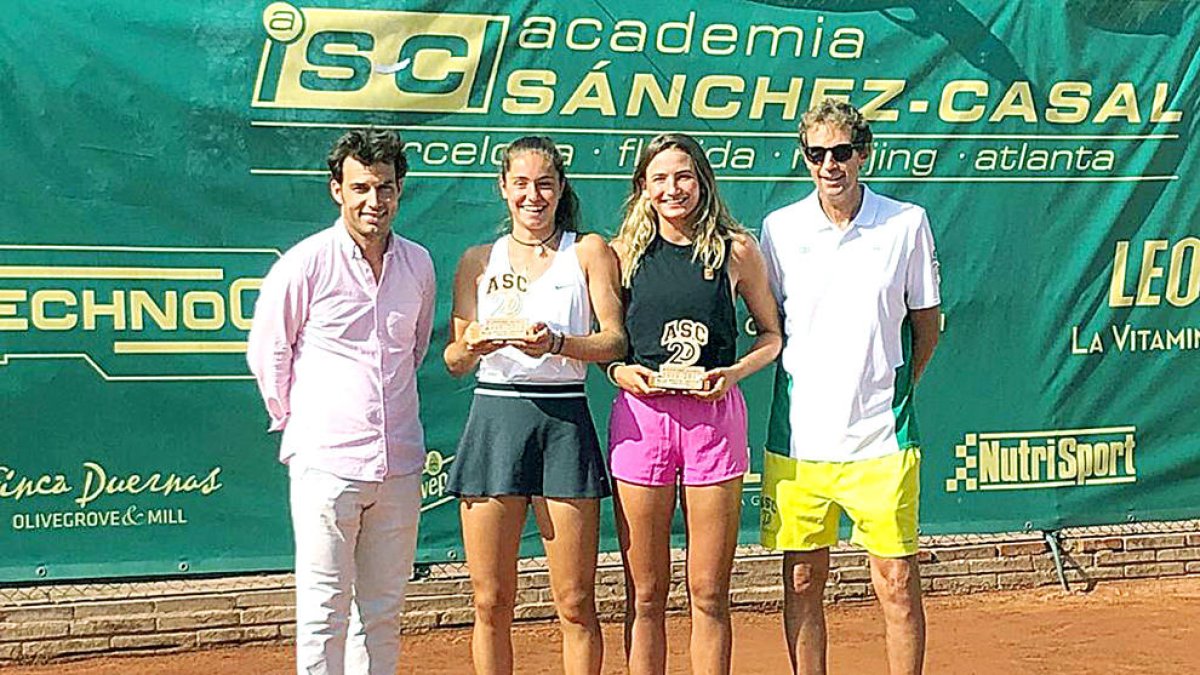Vicky Jiménez Kasintseva guanya amb Fiona Arrese la Sánchez-Casal Junior Cup en dobles