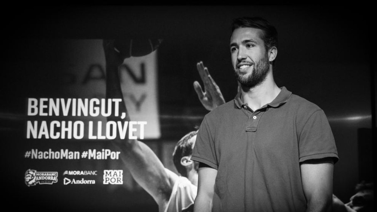 El MoraBanc Andorra presenta a Nacho Llovet