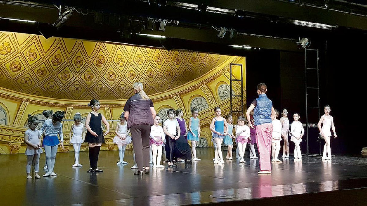 Classe magistral amb el Ballet de Moscou