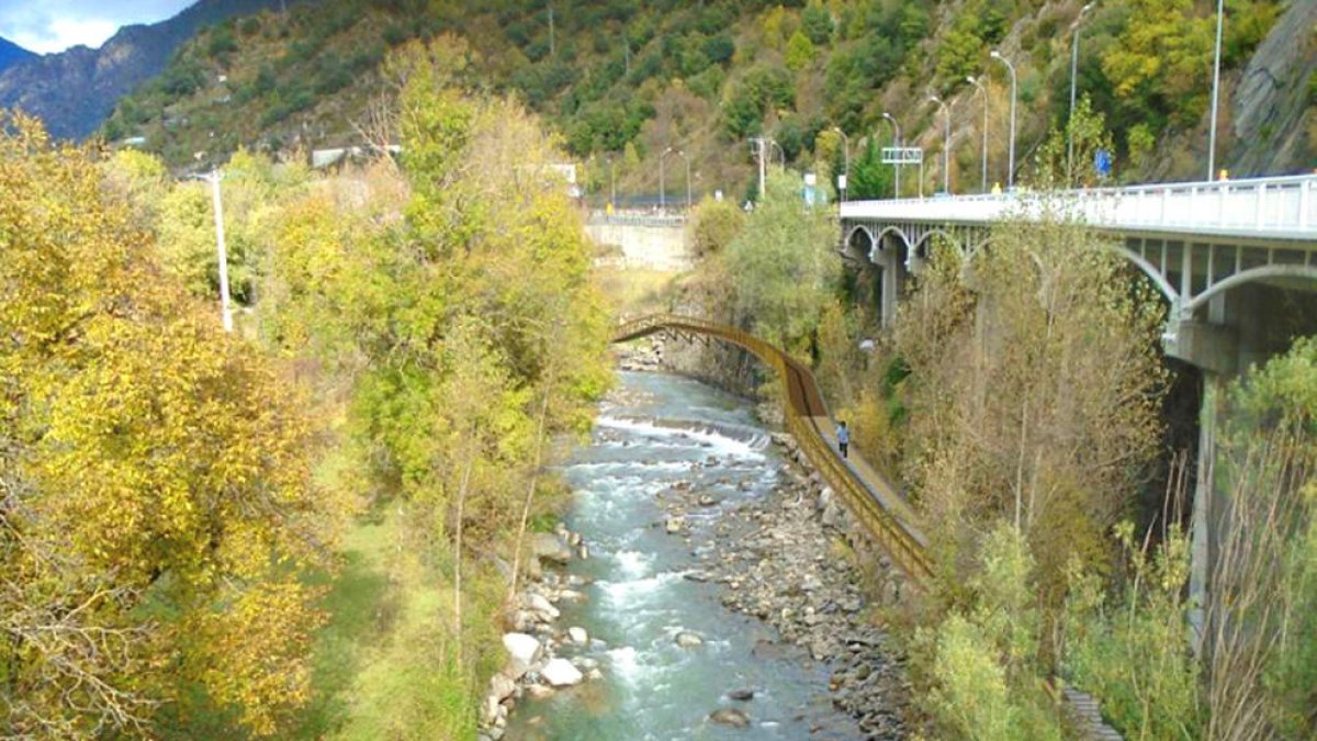 La reforma del passeig del riu, abans de la fi del mandat