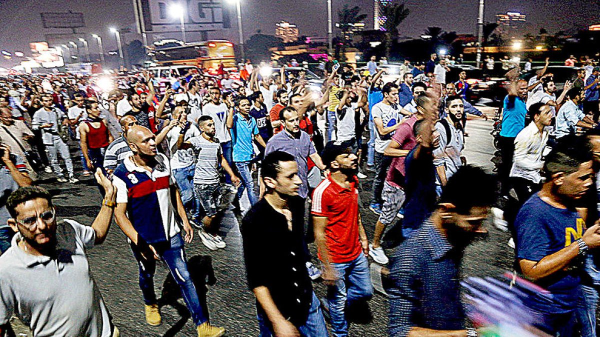 Protestes al Caire contra el president d'Egipte