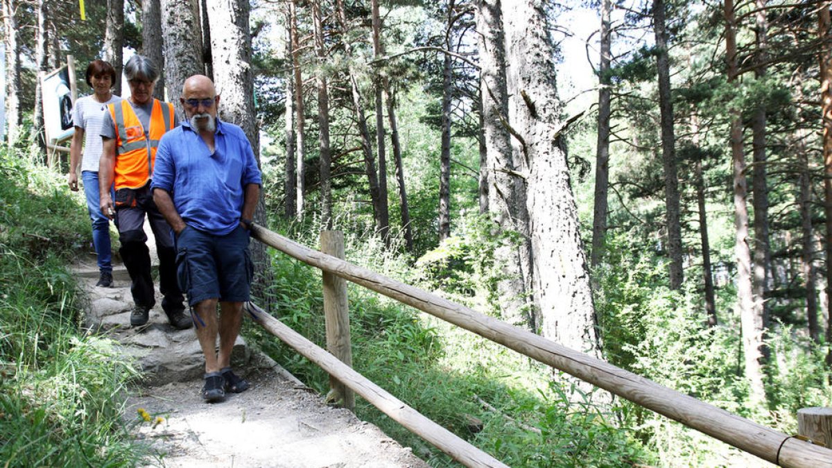 Un nou camí uneix el centre d'Escaldes amb Engolasters
