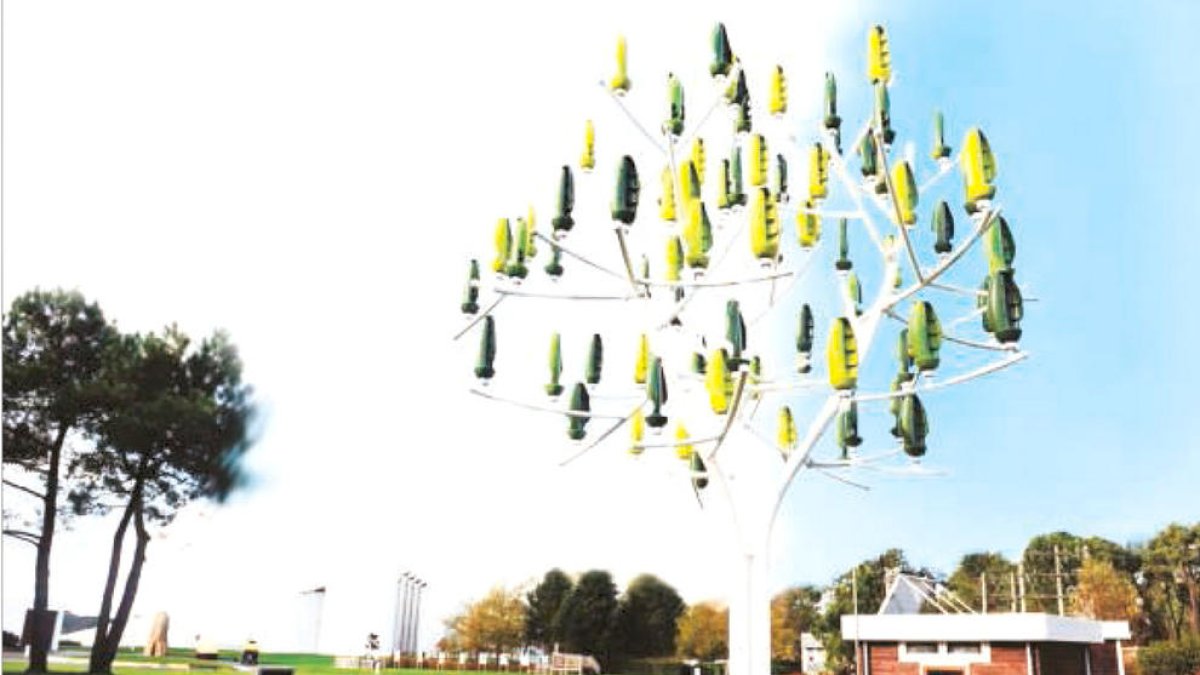 S'aprova la licitació de les obres dels 'arbres' que produeixen energia eòlica