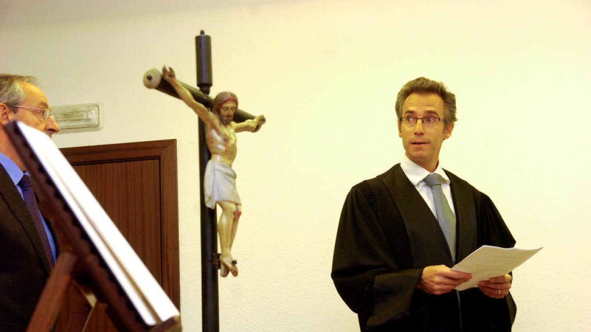 Recusació del magistrat andorrà al Tribunal de Drets Humans