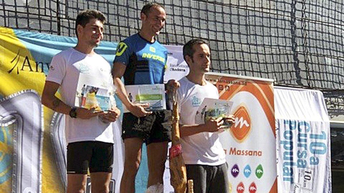 Sanza s'imposa a la 10a Cursa Popular d'AnyósPark