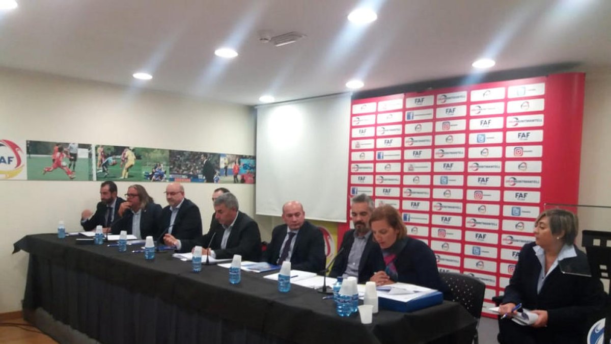 L'assemblea de la FAF aprova els comptes de l'exercici anterior