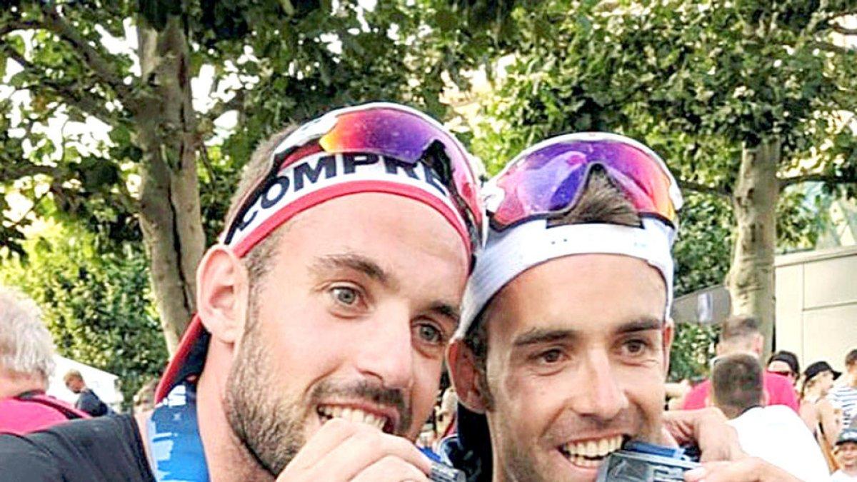 Els germans Férriz acaben l'Ironman