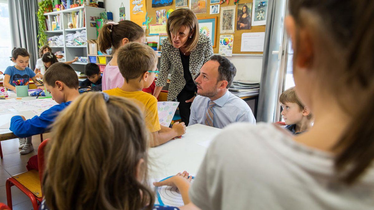 Espot i Vilarrubla visiten els alumnes d'Escaldes
