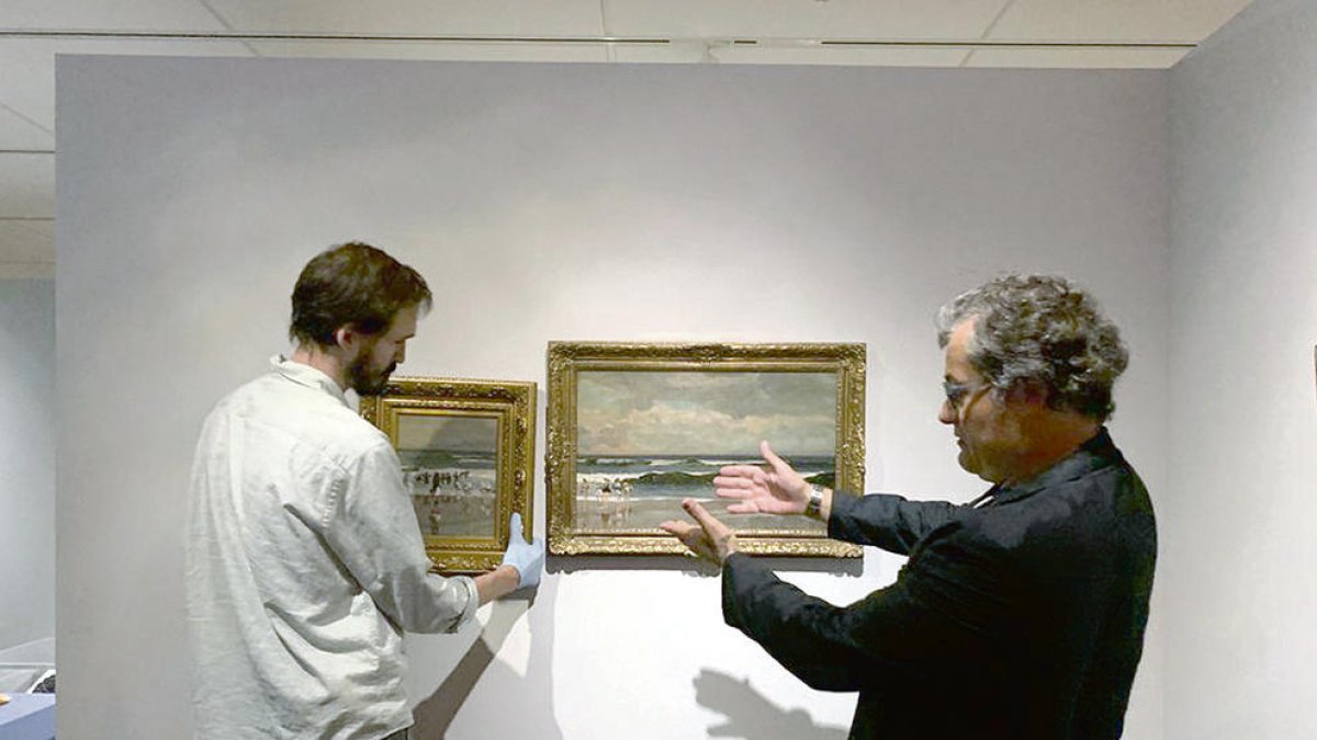 'Escena de platja' ha viatjat cap als Estats Units