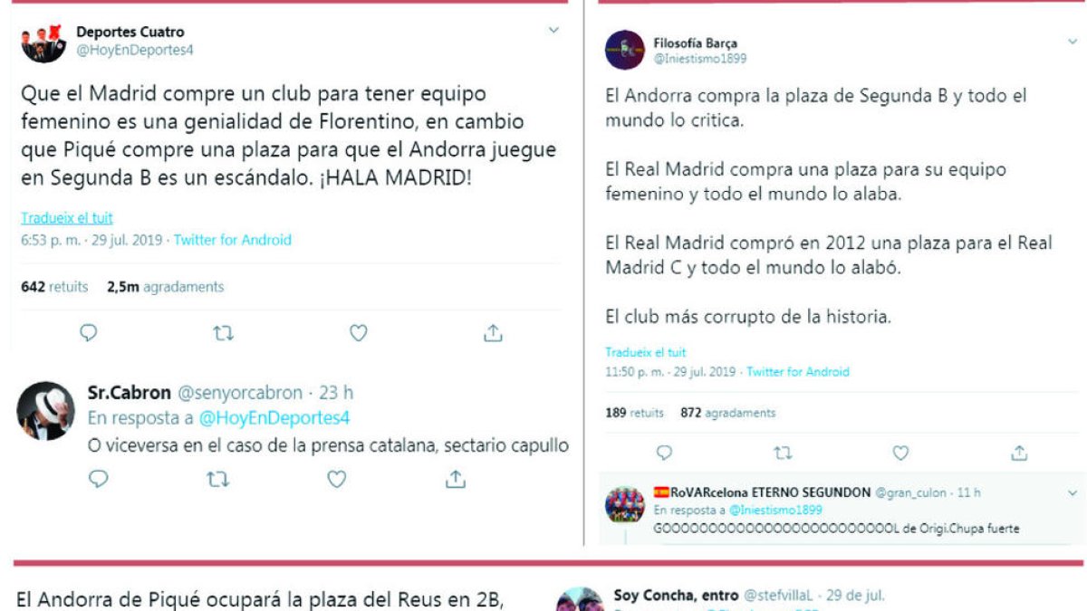 Piqué genera 'pique'