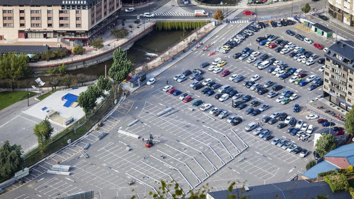 L'aparcament del Parc Central quedarà tancat del 6 al 31 d'octubre