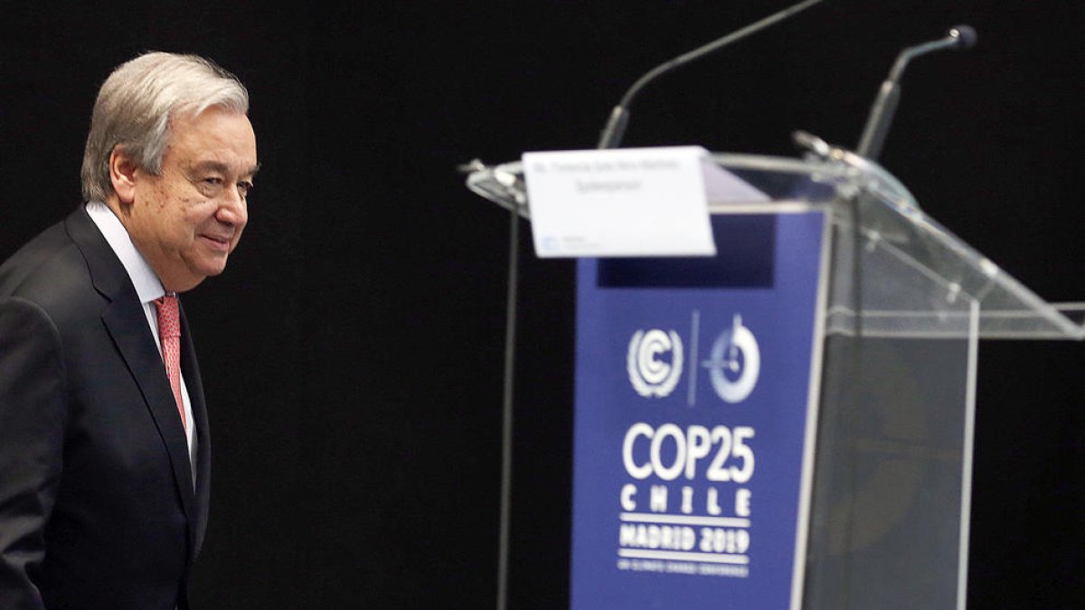L'ONU urgeix els països a actuar pel clima davant el punt de “no retorn”