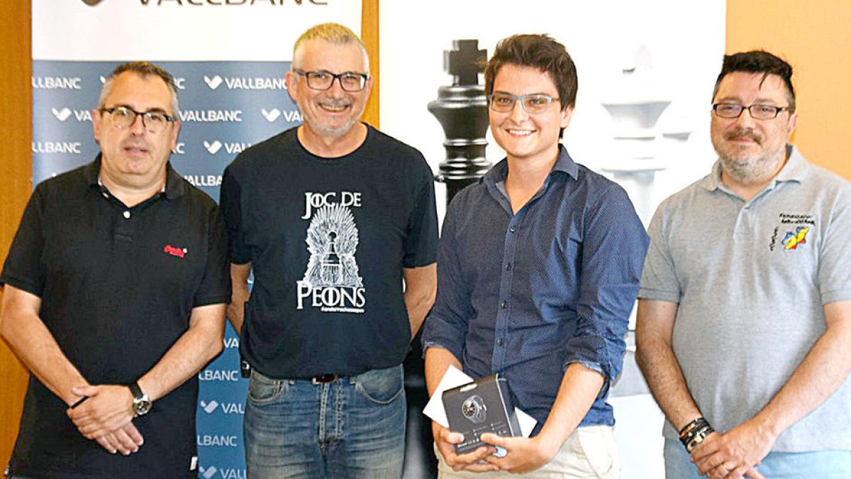 El gran mestre Maxim Lagarde es proclama campió a Andorra