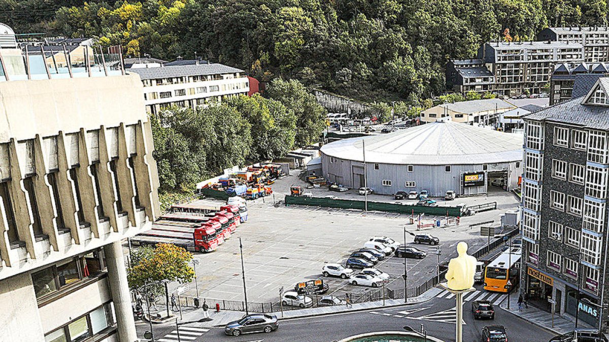 Proposta per unir el telefèric i l'espai multiús