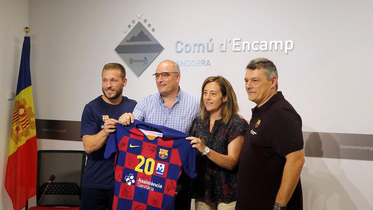 Encamp i l'FC Barcelona volen seguir junts