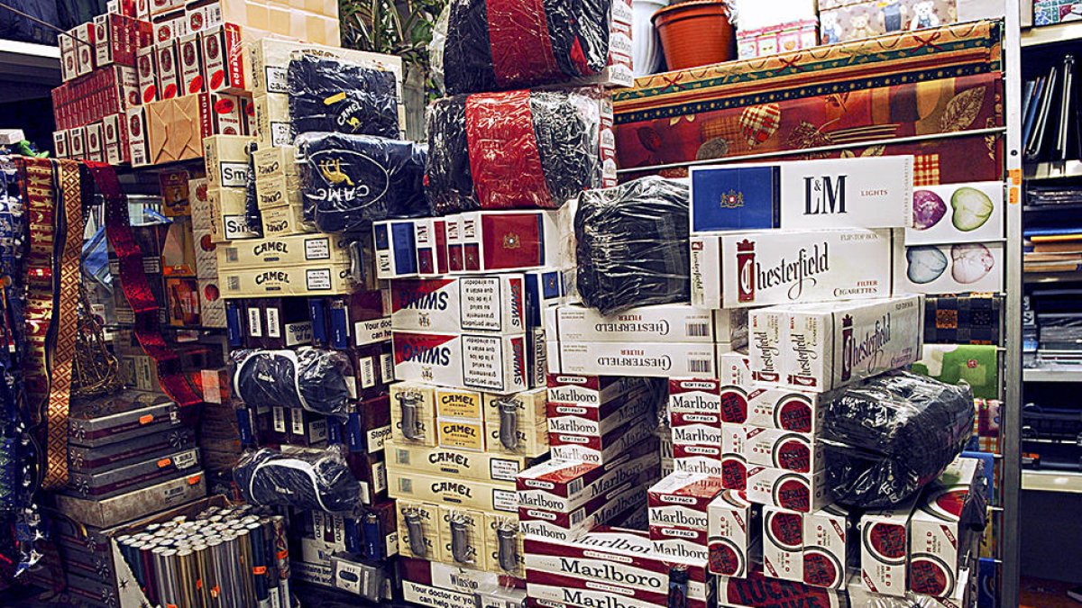 Contraban de tabac a França per valor de 2 milions d'euros