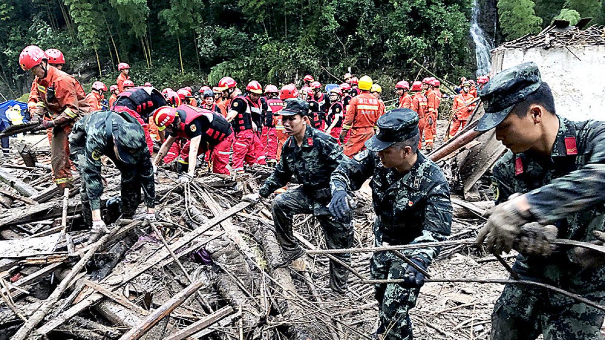 Cinc milions d'afectats pel tifó Lekima a la Xina