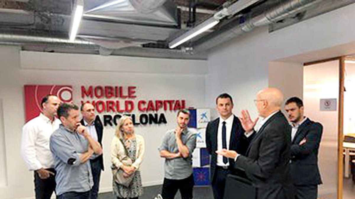 El ministre Gallardo explora al BCN Tech City les possibilitats de negoci en tecnologia