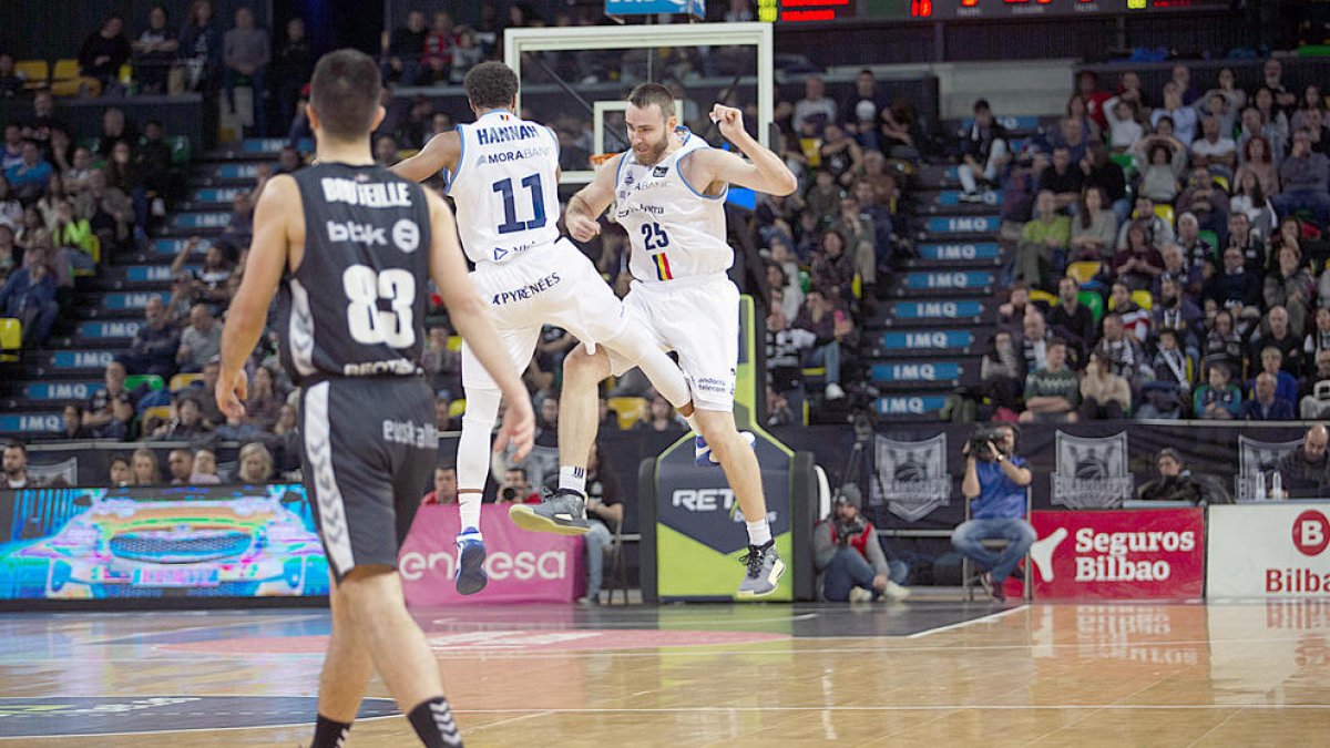 El MoraBanc suma una victòria brillant a Bilbao (82-87)