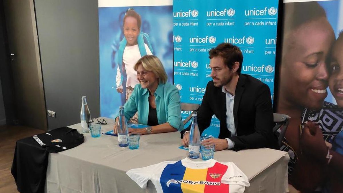 Acord de col·laboració entre l'FC Andorra i l'Unicef