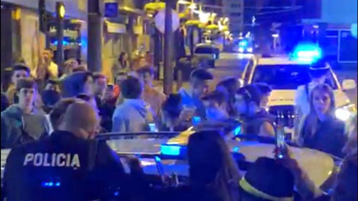 Els empresonats per l'avalot a Sant Julià surten en llibertat