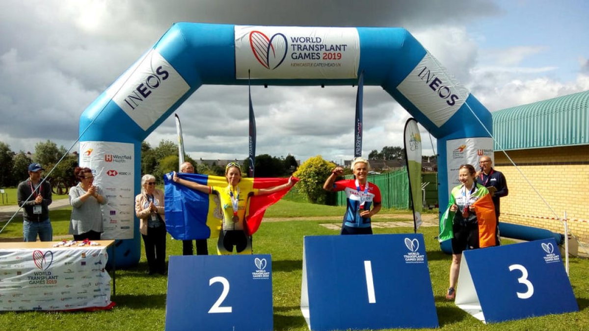 Mari Martínez es penja la plata a la prova en ruta