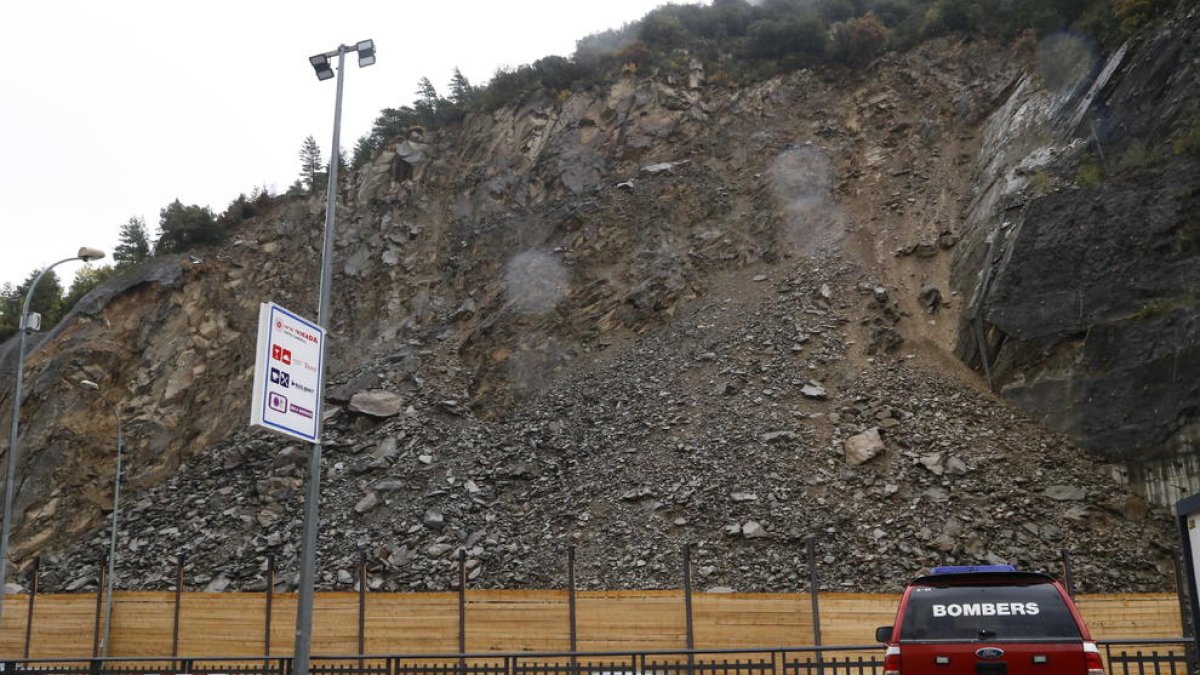 Govern reforça la vigilància a la Portalada per les fortes pluges