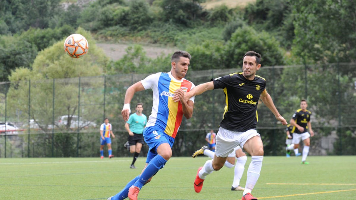 Gabri veu l'equip preparat per al debut al camp de l'Espanyol B