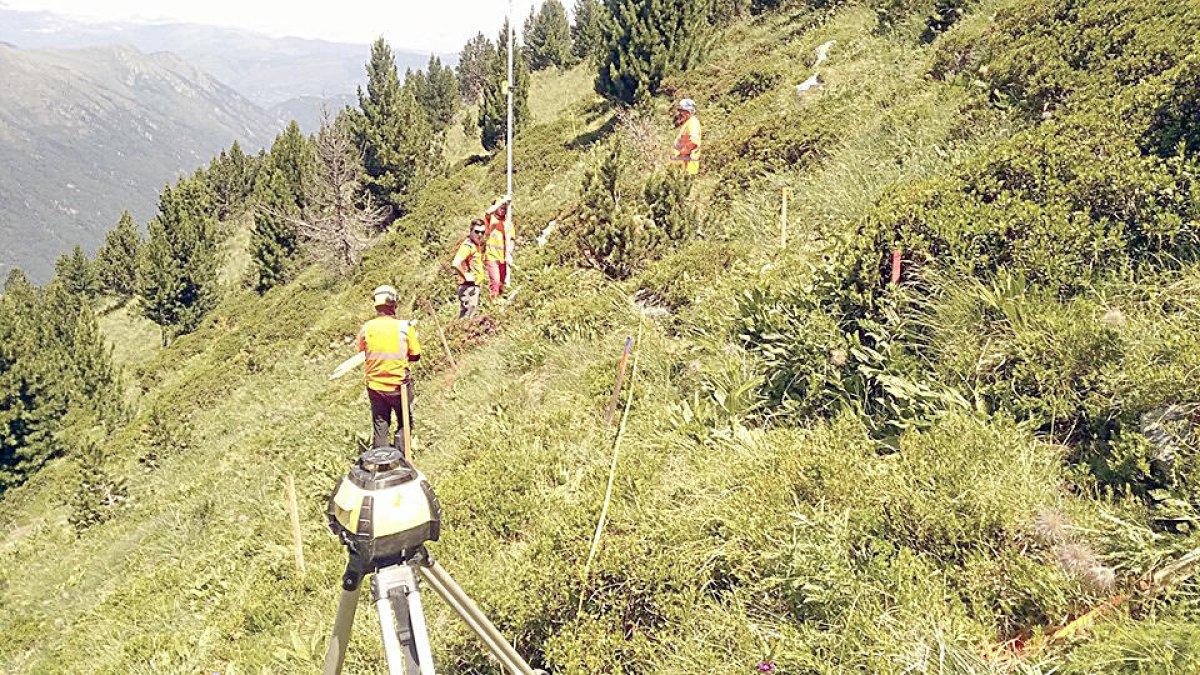 Les millores als corredors d'allaus de l'RN-20, a punt per a l'hivern