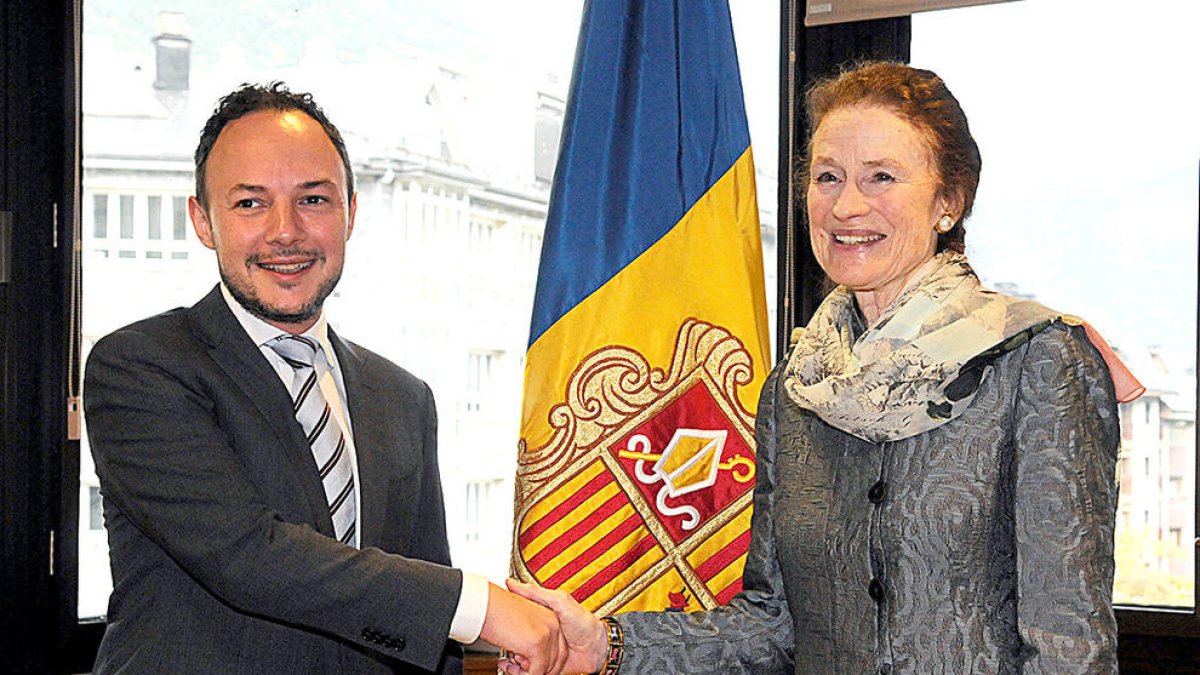 Espot referma el compromís d'Andorra amb Unicef