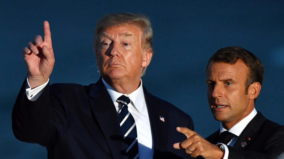 Macron estableix les bases d'una reunió imminent entre Trump i Rohani