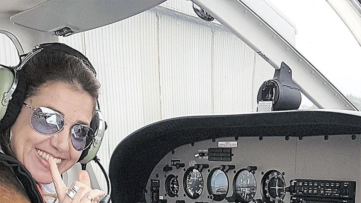 Atrapada per la idea de volar des que era una nena