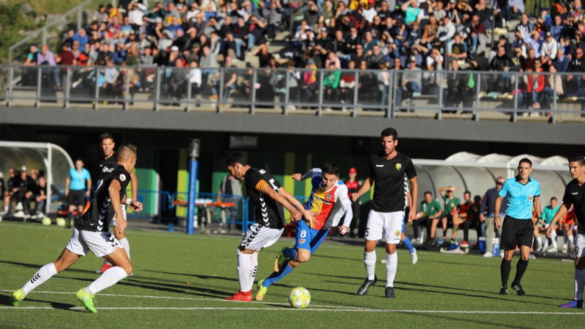 L'FC Andorra suma el seu quart empat en cinc jornades contra el Llagostera (1 a 1)
