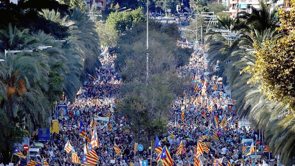 L'independentisme català torna a demanar la llibertat dels seus líders