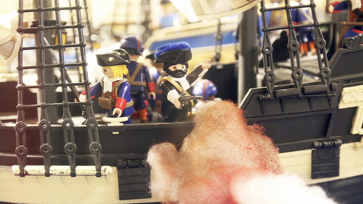 Els diorames de Playmobil, al CAEE